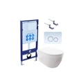 SET AQUATEK ПОЛАРИС (рама AQUATEK Standard INS-0000012+унитаз ПОЛАРИС AQ0700-00 с тонким сиденьем soft-close+ крепеж KKI-0000002 +панель KDI-0000015) SET AQUATEK ПОЛАРИС-015 4в1