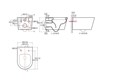 (рама AQUATEK Standard INS-0000012(без клавиши и крепежа)+унитаз ОБЕРОН AQ1363WT-00 с тонким сиденьем soft-close SET AQUATEK ОБЕРОН WT