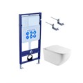 SET AQUATEK МЕДЕЯ T (рама AQUATEK Standard INS-0000012 + крепеж KKI-0000002 + унитаз подвесной МЕДЕЯ AQ1537T-00 с тонким сиденьем soft-close) SET AQUATEK МЕДЕЯ T