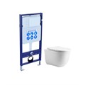 SET AQUATEK КЛАССИК T (рама AQUATEK Standard INS-0000012 + унитаз КЛАССИК AQ1112T-00 TORNADO с тонким сиденьем soft-close) SET AQUATEK КЛАССИК T