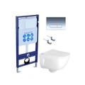 (рама AQUATEK Standard INS-0000012+ кркпеж KKI-0000002+клавиша KDI-0000016+унитаз ДИВА AQ2012-00 с тонким сиденьем soft-close SET AQUATEK ДИВА-016 4в1
