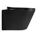 Set AQUATEK ВЕГА (рама AQUATEK Standard INS-0000012 с звукоиз.прокладкой+крепеж KKI-0000001+кнопкаKDI-0000017+унитаз ВЕГА AQ1905-MB с крышкой-сиденьем Set AQUATEK ВЕГА MB-017 4в1