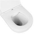 SET AQUATEK ЛЕЯ-019 4в1 (рама AQUATEK Standard INS-0000012+крепеж KKI-0000002+клавиша KDI-0000019+унитаз ЛЕЯ AQ1199-00 с тонким сиденьем soft-close) SET AQUATEK ЛЕЯ cm-019 4в1