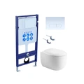 SET AQUATEK АЛЬТАИР-013 4в1 (рама AQUATEK Standard INS-0000012+крепеж KKI-0000002+клавиша KDI-0000013+унитаз АЛЬТАИР AQ1980-00 с тонким сиденьем soft- SET AQUATEK АЛЬТАИР cm-013 4в1