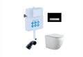SET BW AQUATEK ЕВРОПА (смывной бачок AQUATEK INS-0000019 + кнопка KDI-0000031 +унитаз ЕВРОПА AQ1902-00 с тонким сиденьем soft-close) SET BW AQUATEK ЕВРОПА-031 3в1