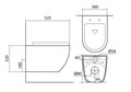 (рама AQUATEK Standard INS-0000012+звукоизоляционная прокладка+крепеж KKI-0000002+унитаз ЕВРОПА AQ1901-00+тонкое сиденье с ме Set AQUATEK ЕВРОПА-KKI2