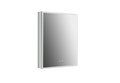 Шкаф зеркало для ванной с подсветкой Aquatek AQ7603B-MLC, прямоугольное, сенсорное управление, 600*800*133 AQ7603B-MLC