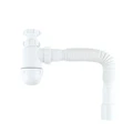 Сифон бутылочный IDDIS Optima Home 1.1/4x40мм, с гофротрубой 40/50мм (900B000010VD) 900B000010VD