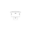 Кнопка слива для арматуры IDDIS Optima Home 1-ур, 48 мм, хром (92048SB1AR) 92048SB1AR
