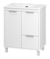 Тумба под раковину Brevita Risacca White 70 напольная (белая) RIS-06070-0142Я