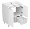 Тумба под раковину Brevita Risacca White 70 напольная (белая) RIS-06070-0142Я