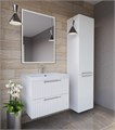 Тумба с раковиной Bella  для ванной комнаты, подвесная BELLA-P-T02-100-2B-SF027