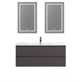 Тумба с раковиной подвесная BelBagno KRAFT 120 Темно-Серый Матовый, раковина BB1200ETL 206007105