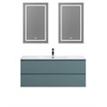 Тумба с раковиной подвесная BelBagno KRAFT 120 Голубой Матовый, раковина BB1200ETL 0148246802