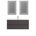 Тумба с раковиной подвесная BelBagno KRAFT 120 Темно-Серый Матовый, раковина BB-8099-120 0159915684
