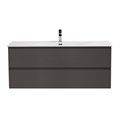 Тумба с раковиной подвесная BelBagno KRAFT 120 Темно-Серый Матовый, раковина BB-8099-120 0159915684