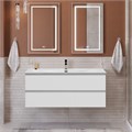 Тумба с раковиной подвесная BelBagno KRAFT 120 Bianco Opaco, раковина BB-8099-120 1889335333