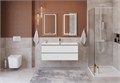 Тумба с раковиной подвесная BelBagno KRAFT 120 Bianco Opaco, раковина BB-8099-120 1889335333