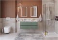 Тумба с четырьмя ящиками и раковиной на две чаши подвесная BelBagno KRAFT 120 Еловый Матовый, раковина BB-8099-120-2 0642855186