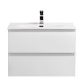 Тумба с раковиной подвесная BelBagno KRAFT 39 60 Bianco Opaco, раковина BB-8099-3-60 65808974