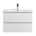 Тумба с раковиной подвесная BelBagno KRAFT 39 60 Bianco Opaco, раковина BB600/390ETL 2006431134