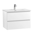 Тумба с раковиной подвесная BelBagno KRAFT 39 60 Bianco Opaco, раковина BB600/390ETL 2006431134