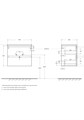 Тумба с раковиной подвесная BelBagno KRAFT 39 60 Bianco Opaco, раковина BB600/390ETL 2006431134