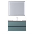 Тумба с раковиной подвесная BelBagno KRAFT 80 Голубой Матовый, раковина BB800ETL 1566401934