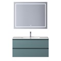 Тумба с раковиной подвесная BelBagno KRAFT 100 Голубой Матовый, раковина BB1000ETL 01349132170