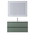 Тумба с раковиной подвесная BelBagno KRAFT 100 Еловый Матовый, раковина BB-8099-100 01450974450