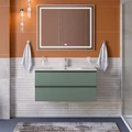 Тумба с раковиной подвесная BelBagno KRAFT 100 Еловый Матовый, раковина BB1000ETL 1180362387