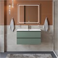 Тумба с раковиной подвесная BelBagno KRAFT 80 Еловый Матовый, раковина BB-8099-80 0898993626