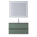 Тумба с раковиной подвесная BelBagno KRAFT 80 Еловый Матовый, раковина BB-8099-80 0898993626
