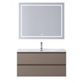 Тумба с раковиной подвесная BelBagno KRAFT 100 Бежевый матовый, раковина BB-8099-100 0775538018