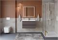 Тумба с раковиной подвесная BelBagno KRAFT 100 Темно-Серый Матовый, раковина BB-8099-100 1705707408