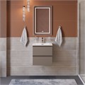 Тумба с раковиной подвесная BelBagno KRAFT 39 50 Бежевый матовый, раковина BB-8099-3-50 922125741