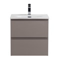Тумба с раковиной подвесная BelBagno KRAFT 39 50 Бежевый матовый, раковина BB-8099-3-50 922125741