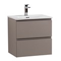 Тумба с раковиной подвесная BelBagno KRAFT 39 50 Бежевый матовый, раковина BB-8099-3-50 922125741