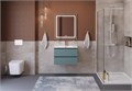 Тумба с раковиной подвесная BelBagno KRAFT 60 Голубой Матовый, раковина BB-8099-60 1888572519