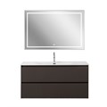 Тумба с раковиной подвесная BelBagno UNO 120 Темно-Серый Матовый, раковина BB-8099-120 744205222