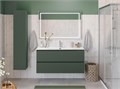 Тумба с раковиной подвесная BelBagno UNO 120 Еловый Матовый, раковина BB-8099-120 0916100500
