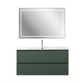 Тумба с раковиной подвесная BelBagno UNO 120 Еловый Матовый, раковина BB-8099-120 0916100500
