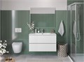 Тумба с раковиной подвесная BelBagno UNO 100 Bianco Opaco, раковина BB-8099-100 0228974117