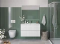 Тумба с раковиной подвесная BelBagno UNO 100 Bianco Opaco, раковина BB-8099-100 0228974117