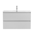 Тумба с раковиной подвесная BelBagno UNO 100 Bianco Opaco, раковина BB-8099-100 0228974117