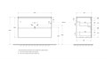 Тумба с раковиной подвесная BelBagno UNO 100 Bianco Opaco, раковина BB-8099-100 0228974117