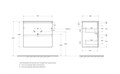 Тумба с раковиной подвесная BelBagno UNO-MINI 70 Bianco Opaco, раковина BB-8099-3-70 01538174577