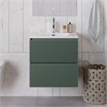 Тумба с раковиной подвесная BelBagno UNO 60 Еловый Матовый, раковина BB-8099-60 82563868