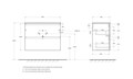 Тумба с раковиной подвесная BelBagno UNO-MINI 80 Голубой Матовый, раковина BB-8099-3-80 02008462655