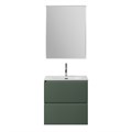 Тумба с раковиной подвесная BelBagno UNO-MINI 60 Еловый Матовый, раковина BB-8099-3-60 1869638824